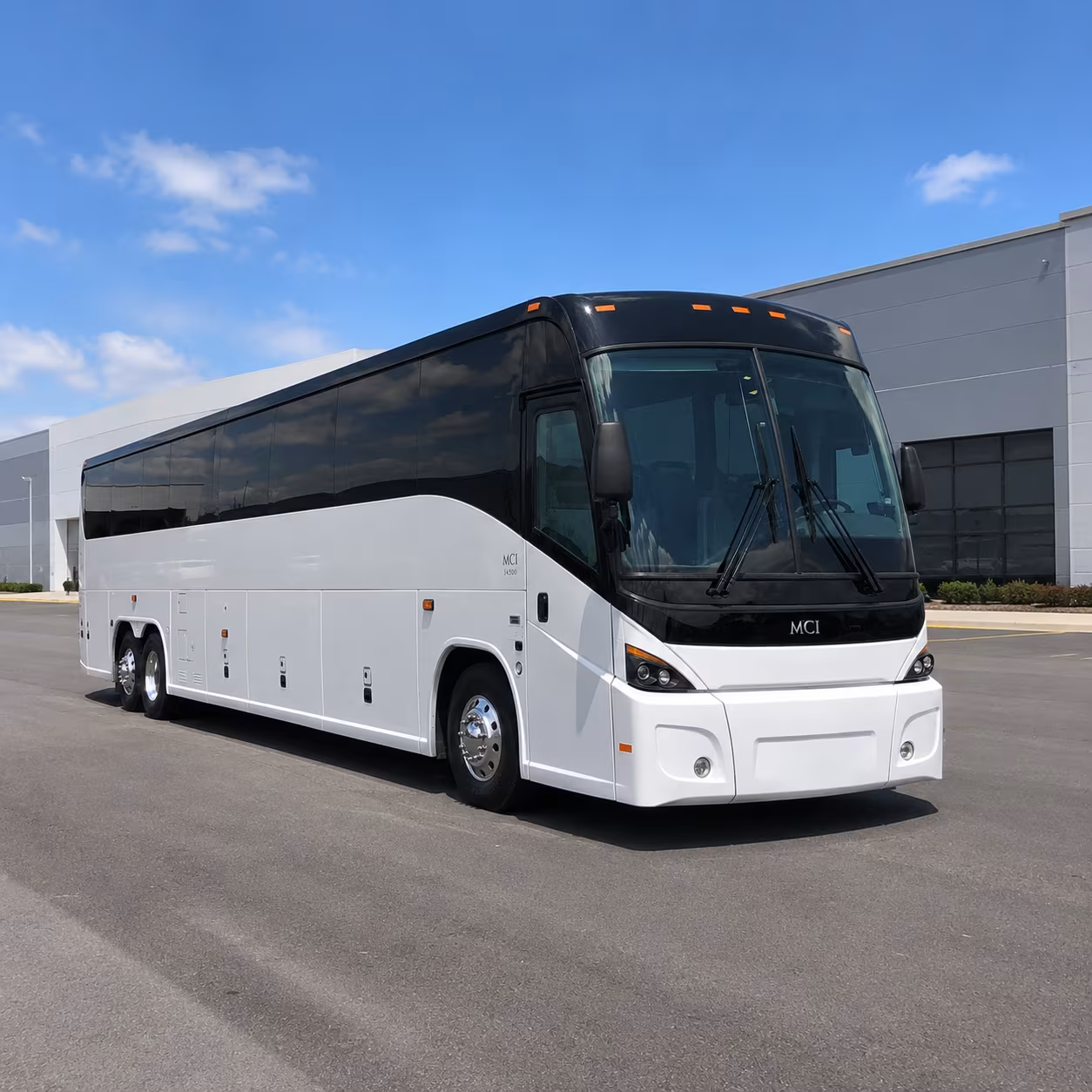 davie charter bus rental exterior