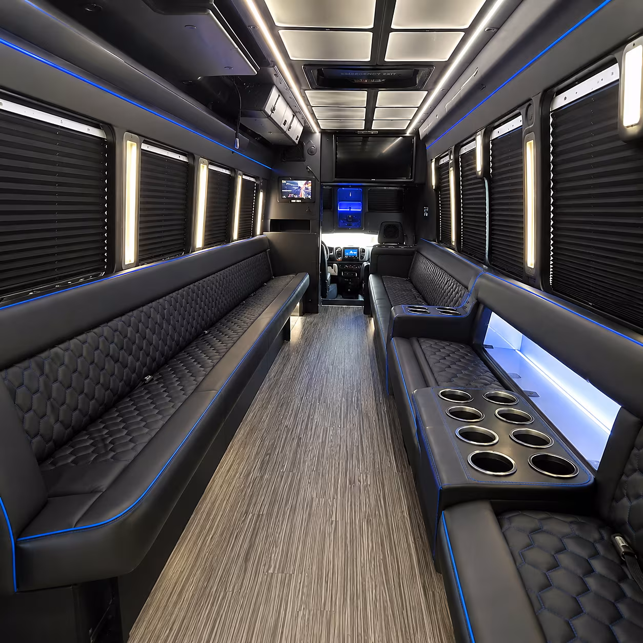 find your plantation night on the town party bus