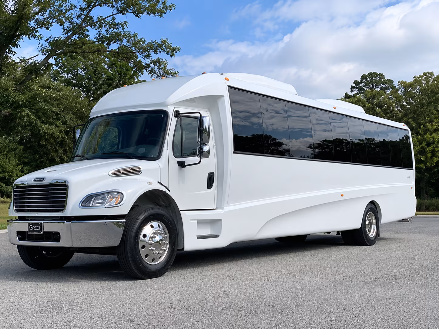 find your plantation wedding party bus transportation here