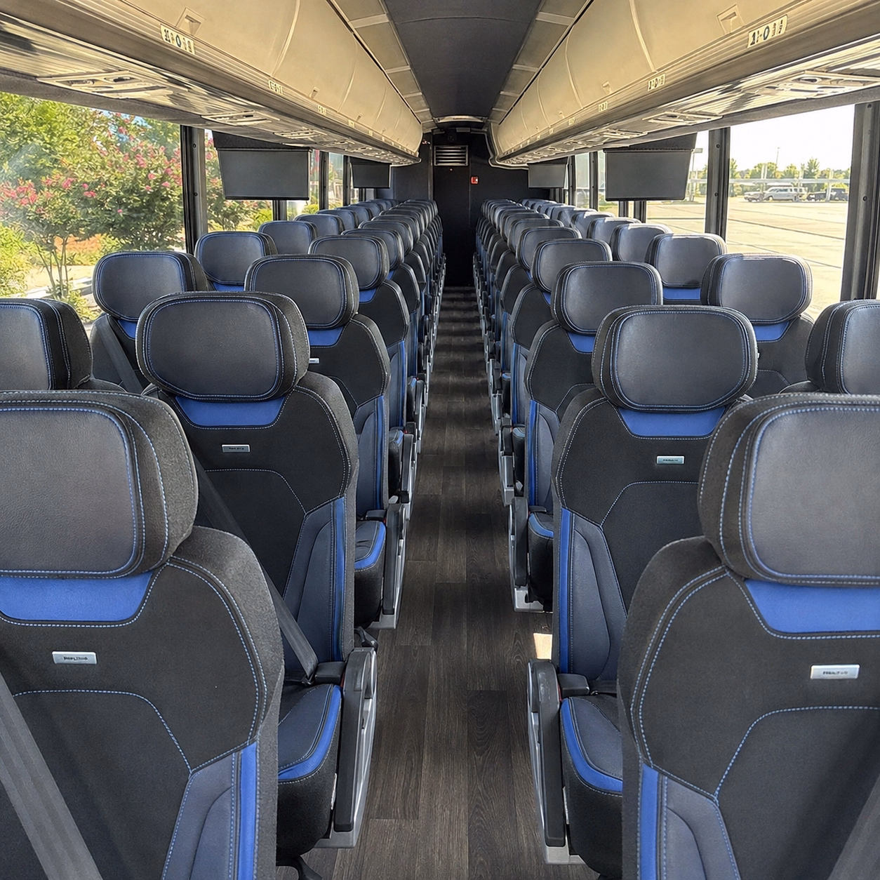 ithink financial amphitheatre bus rentals the only practical group option