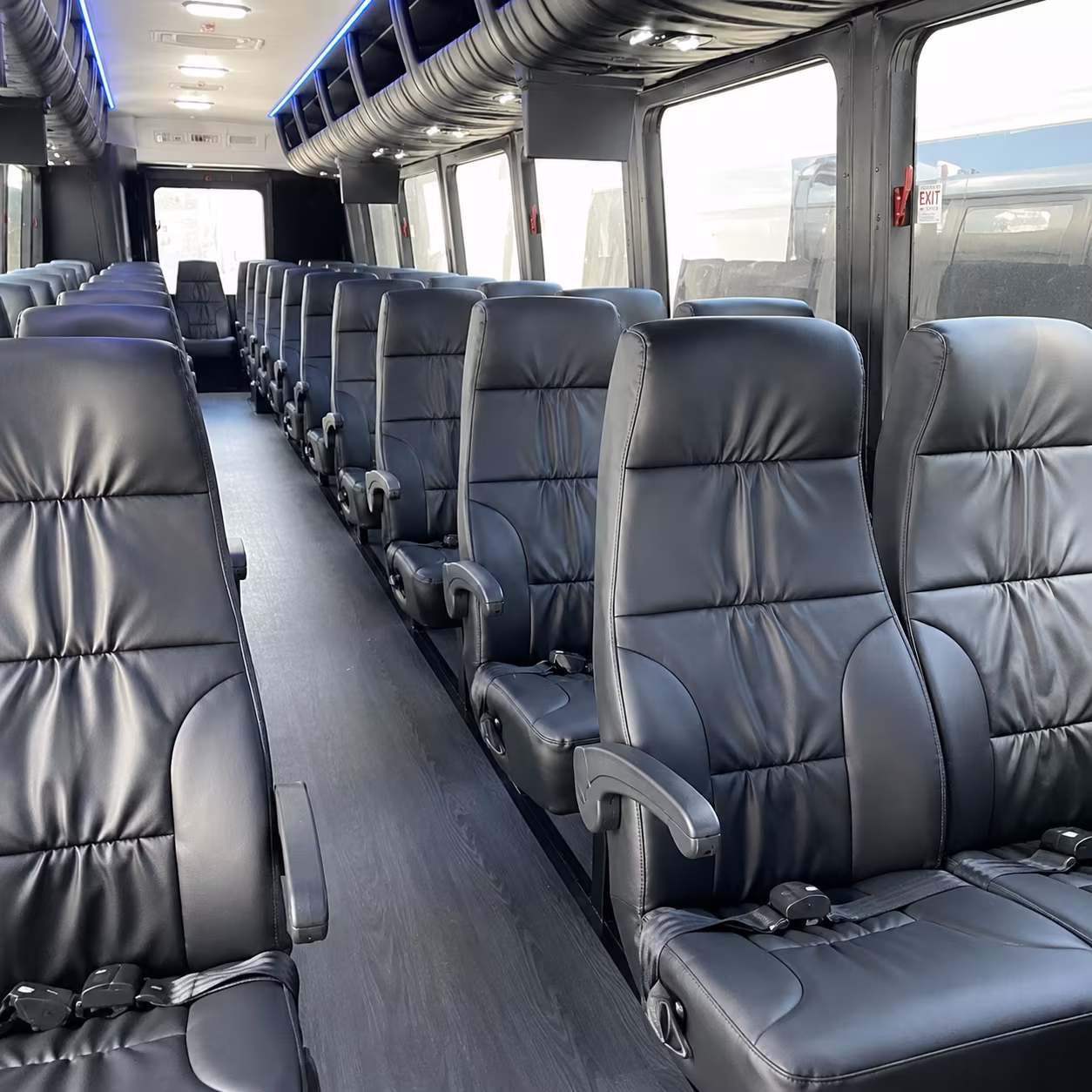 miramar event transportation with a private charter bus in miramar