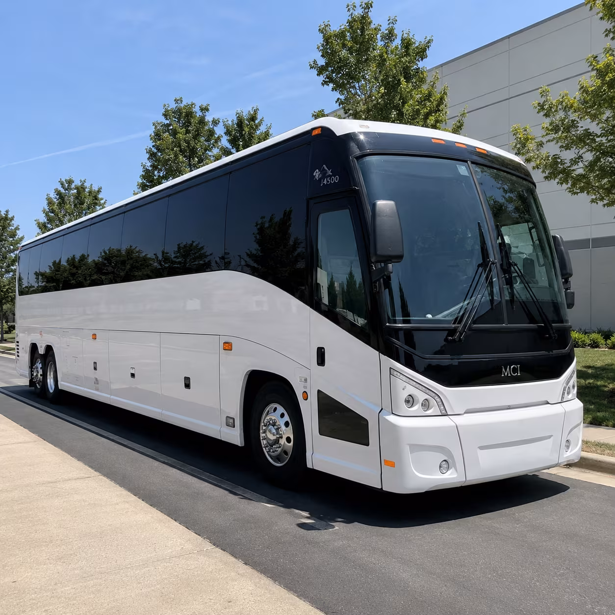 plantation bus rental service area