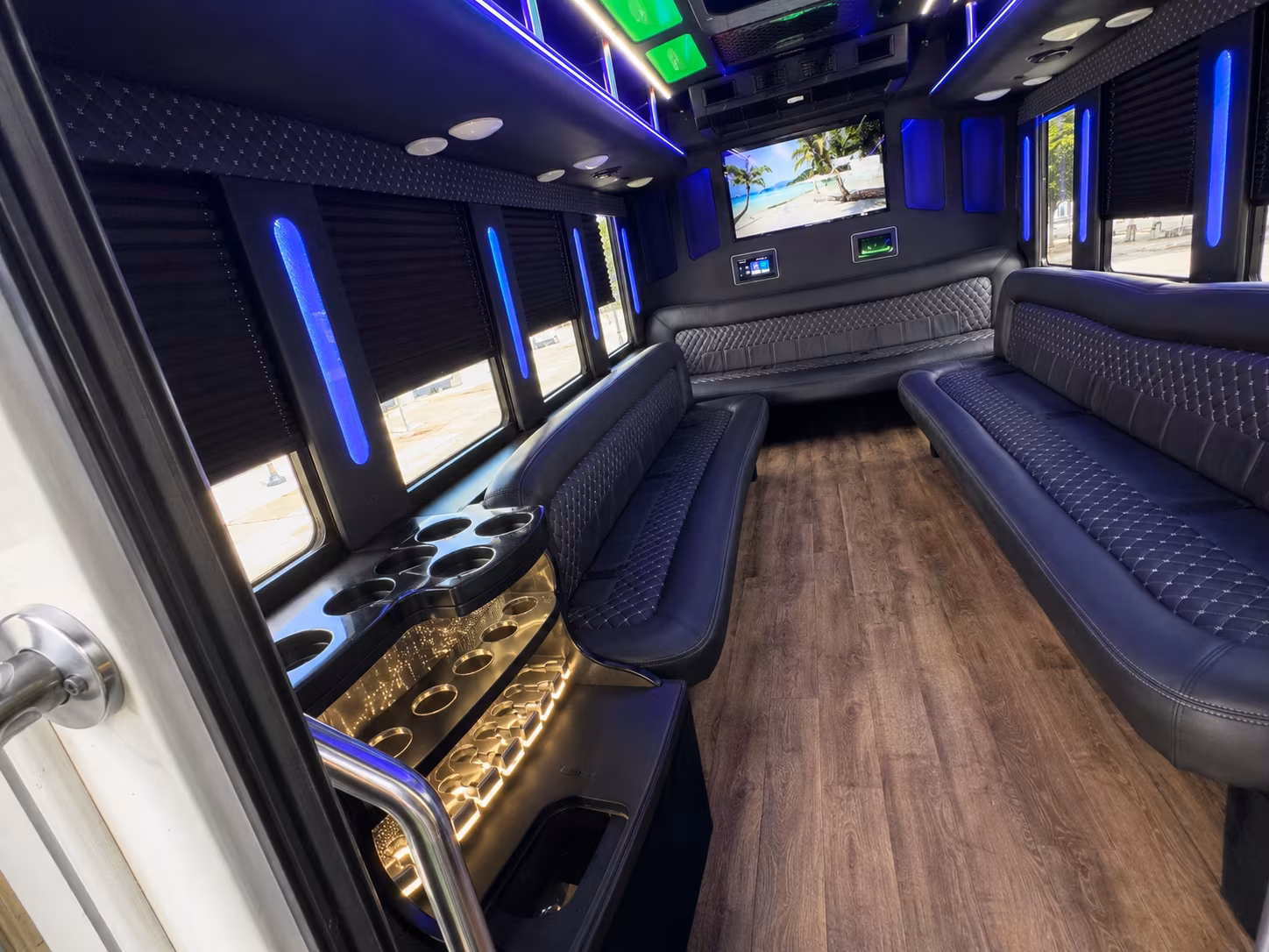 plantation party bus rental gallery
